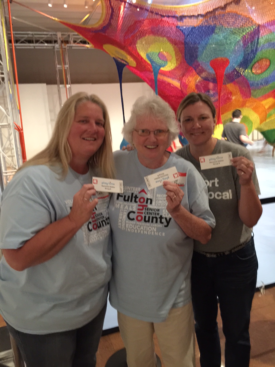 Beth, Kay Paxson and Cheryl